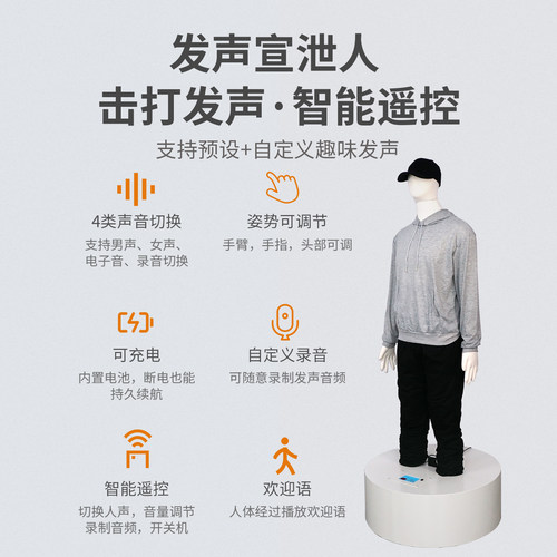 心理咨询室减压发泄解压玩具神器不倒翁情绪宣泄工具器材假人套装 - 图3