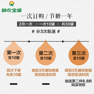 神农金康【半年卡、年卡】青钱柳茶送父母的茶泡水喝的非绛糖