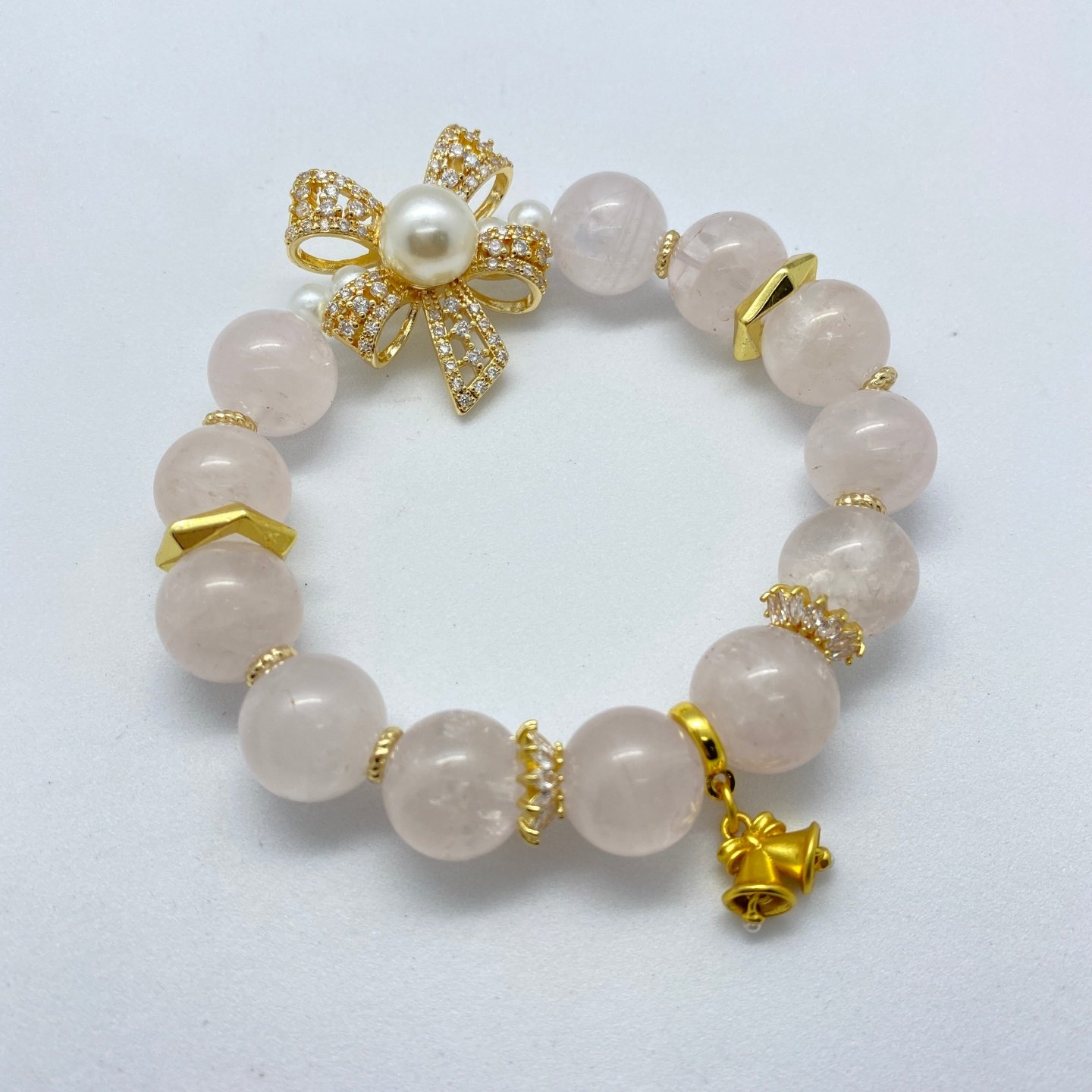 水晶diy配饰品铜合金电镀时尚蝴蝶结隔珠跑环花托隔片手串珠配件,淘宝优惠券,粉丝福利购,淘宝优惠卷