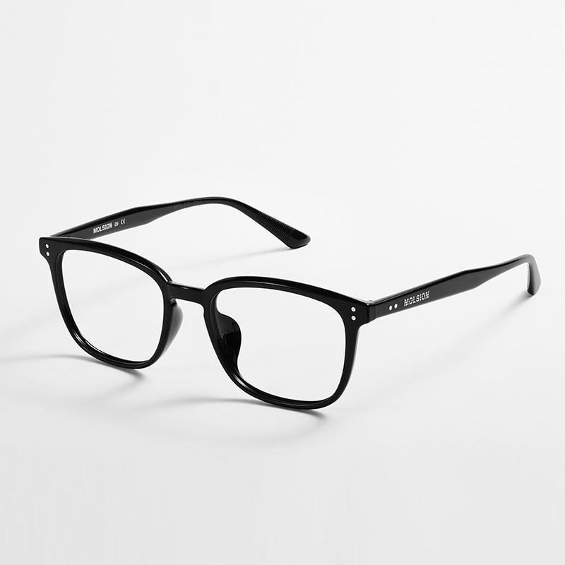 【米兰同款】陌森肖战素颜复古黑框眼镜男女款近视可配度数MJ5135