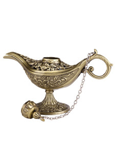 聚缘阁许愿灯阿拉丁神灯典工艺品欧式酒柜装饰创意摆件道具