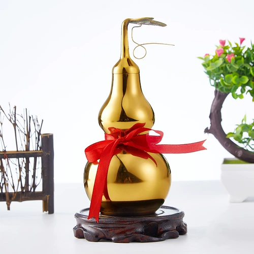 Медная тыква украшения все медная тыква байфу пинг Руйя открытая тыква