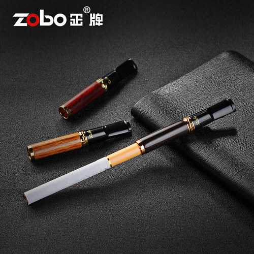 Zobo正牌烟嘴过滤器滤嘴循环型可清洗男女士粗细支檀木手工实木净 - 图2