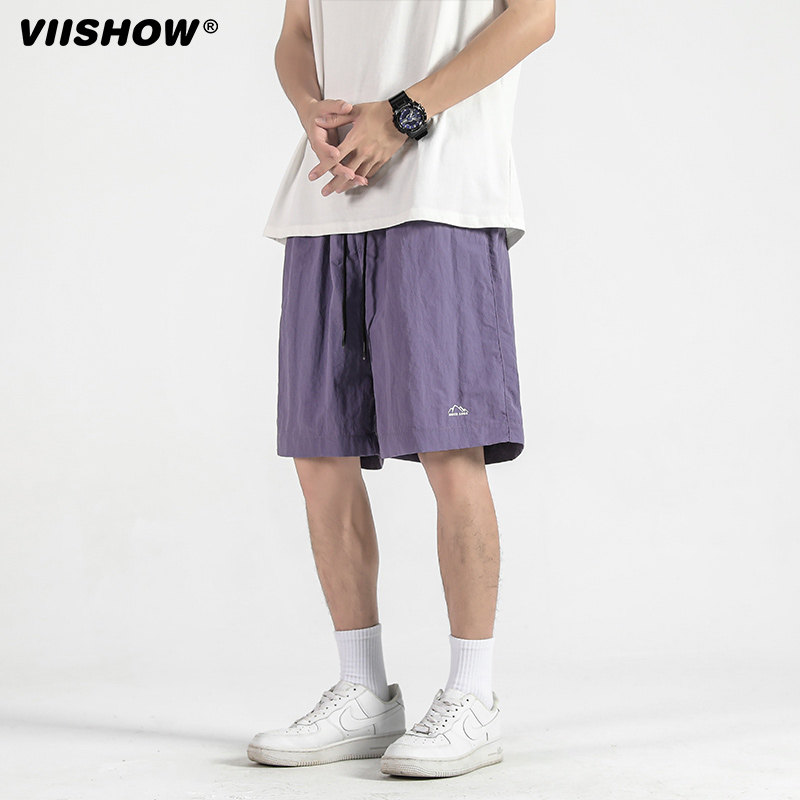 VIISHOW户外速干伞兵短裤男夏季美式梭织潮牌潮流运动五分裤中裤,淘宝优惠券,粉丝福利购,淘宝优惠卷