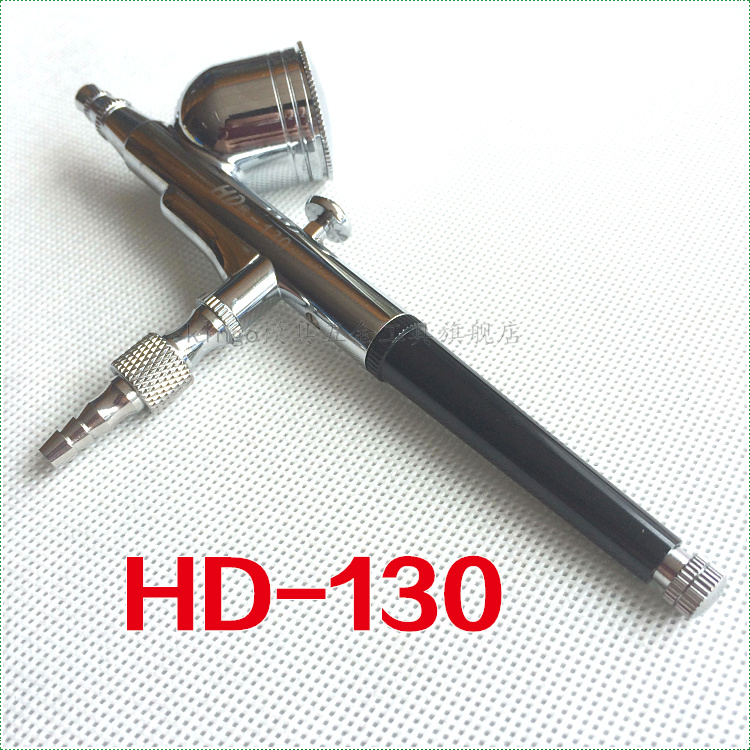 HD-130外调式喷笔美工喷笔套装胭脂喷枪玩具皮革工艺品补漆喷笔包 - 图2