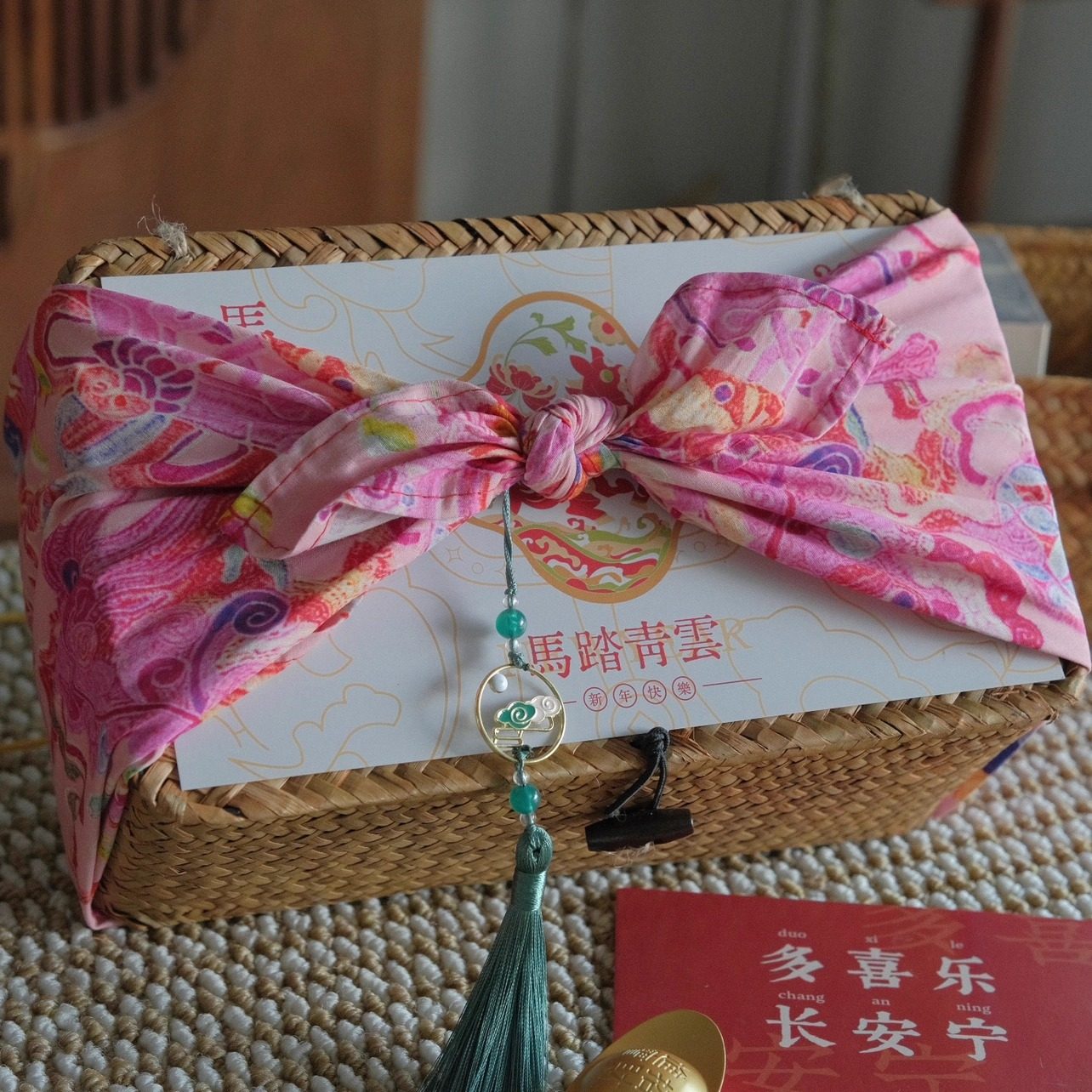 2026新年传统手工艺编织包装礼品茶叶点心创意伴手礼品盒定制空盒,淘宝优惠券,粉丝福利购,淘宝优惠卷