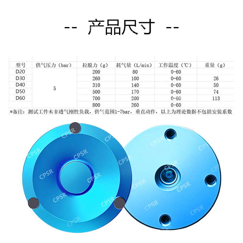 20/25/30/40/50mm口罩PCB软板光伏板非接触式无痕伯努利真空吸盘,淘宝优惠券,粉丝福利购,淘宝优惠卷