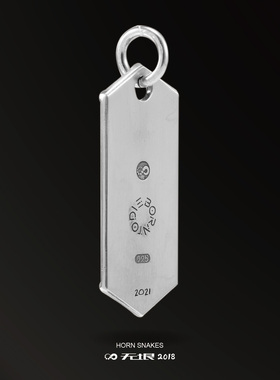 wuyin无垠蛇之圣光925银原创吊坠