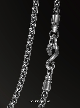 无垠925银麦穗链原创百搭项链