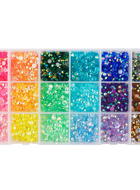 1Box/1Set Hot Selling Flash Nail Rhinestones Bedazzling Kit