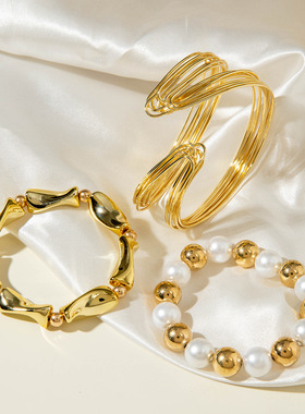 New Bracelet Set Women's bangle Cross border Jewelry手链饰品