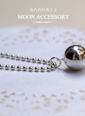 长款纯银圆珠毛衣链多个尺寸