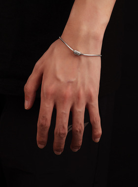 罗网手链男潮小众高级感轻奢大方个性百搭手饰品送男友礼物情人节