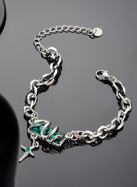 灵蛇星体缠绕手链男女ins简约百搭个性高级感小众时尚配饰