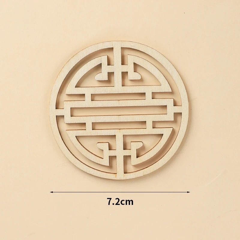新中式古风屏风木质蛋糕装饰插件周岁配件杯垫碗垫diy母亲节摆件,淘宝优惠券,粉丝福利购,淘宝优惠卷