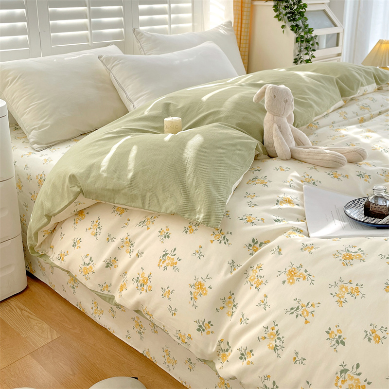 全棉纯棉被套单件可定制定做尺寸春秋季单人双人100被罩床上用品 - 图2