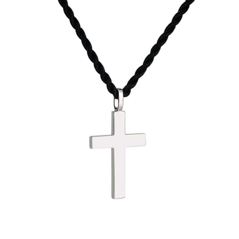 十尚美地妙恩pt950铂金十字架吊坠 十尚美地颈饰