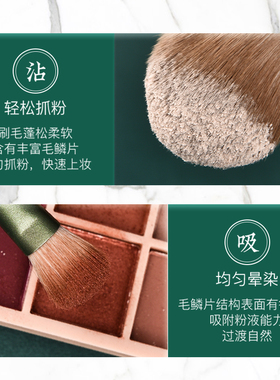 化妆刷套装软毛超柔软眼影腮红鼻影粉底刷子细节卧蚕晕染专业正品