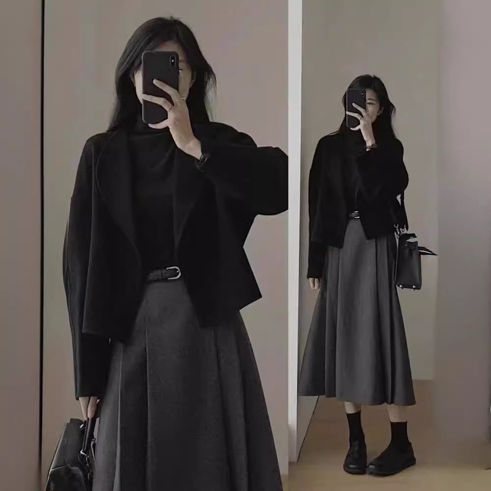 2026春秋呢短外套女小香风薄款短款西装套装高级感新款秋季小个子,淘宝优惠券,粉丝福利购,淘宝优惠卷