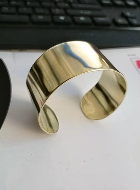 纯铜男女手镯活口可调简约手饰