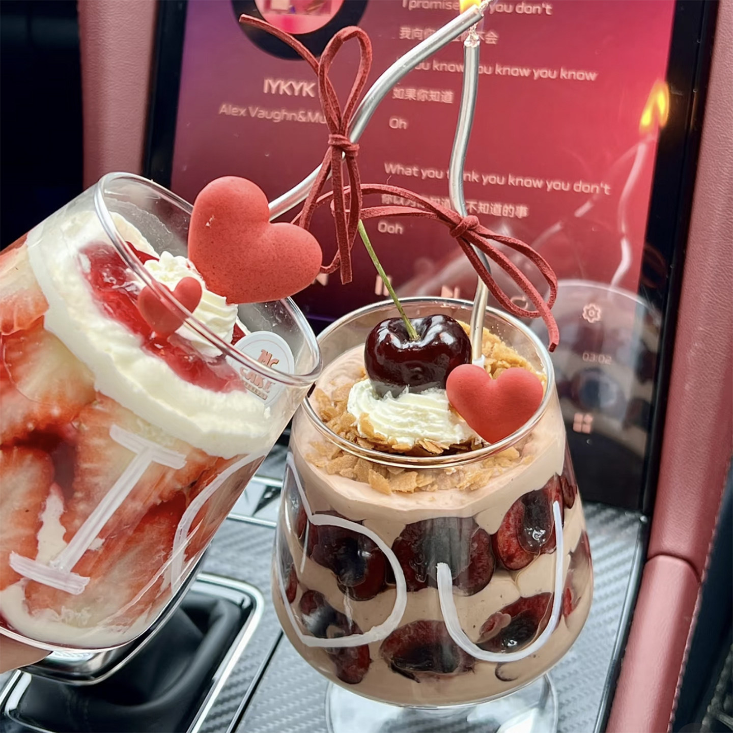 七夕情人节烘焙蛋糕装饰摆件我爱你蜡烛高脚酒杯子甜品包装盒插件,淘宝优惠券,粉丝福利购,淘宝优惠卷