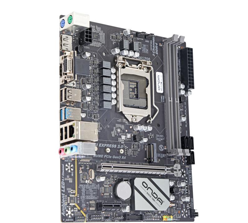 昂达H510M/B560英特尔LGA1200针DP M.2 DDR4千兆支持10代11代主板 - 图1