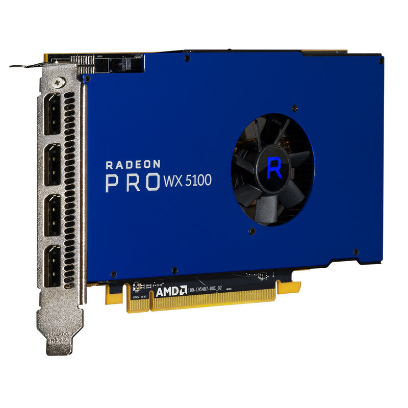 AMD Radeon Pro WX5100 8G专业图形设计渲染剪辑作图专业显卡-图1