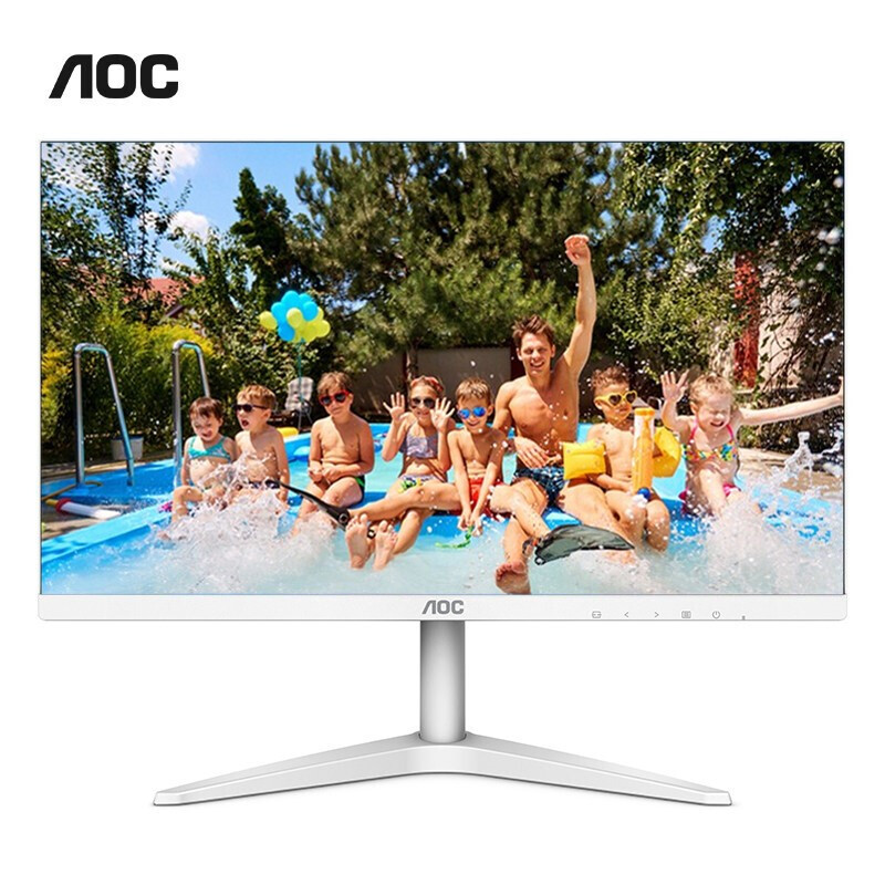 AOC 21.5/24/27B36H液晶显示器24/27英寸台式电黑色/白色显示屏-图3