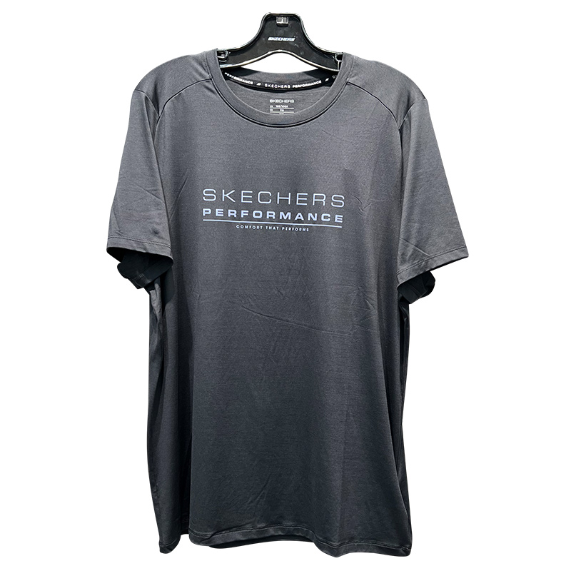 Skechers斯凯奇男装 夏季透气舒适圆领短袖衫休闲针织T恤P223M016 - 图3