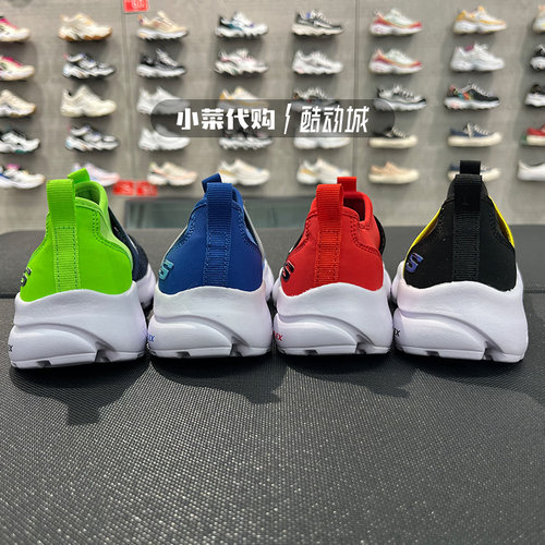 Skechers斯凯奇男童鞋夏季网面透气一脚蹬运动鞋403776L/403777N-图2