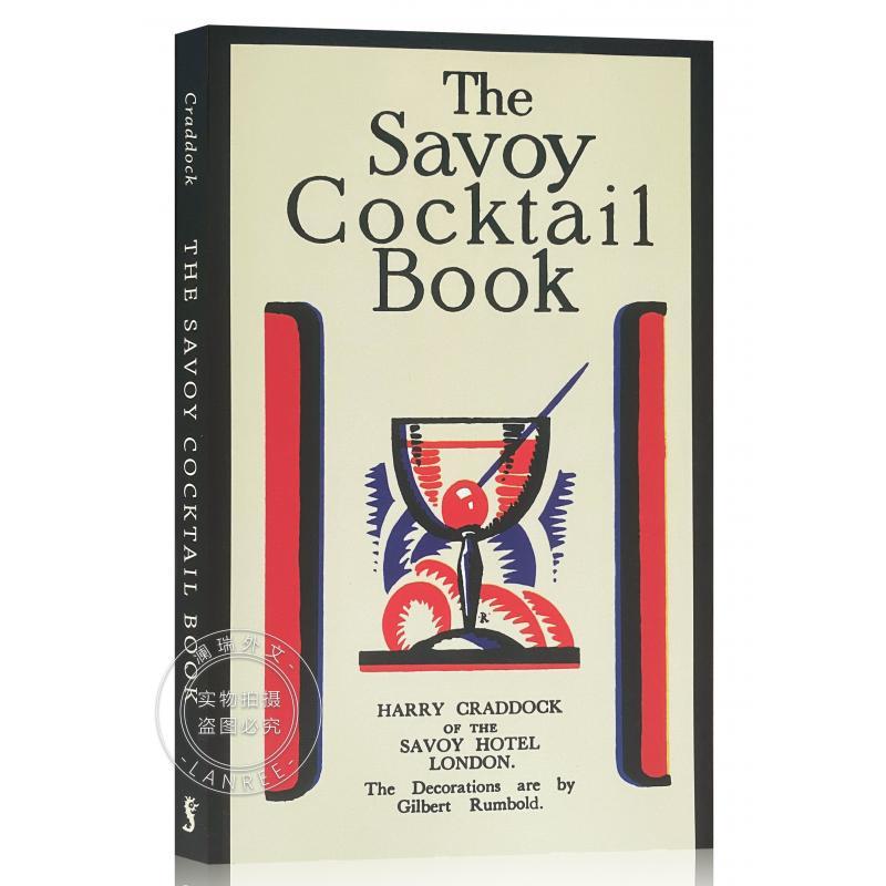 【预售 按需印刷】萨伏依鸡尾酒书 数百种鸡尾酒配方百科指南 The Savoy Cocktail Book 进口英文正版书籍