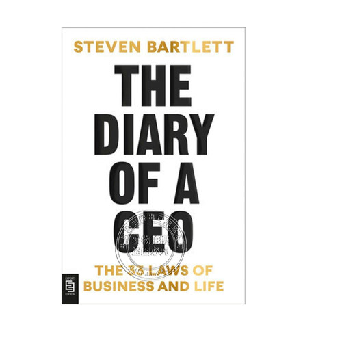 预售英文原版 CEO日记 商业和生活的33条法则 The Diary of a CEO 商业战略 Steven Bartlett 史蒂文·巴特利特 - 图0