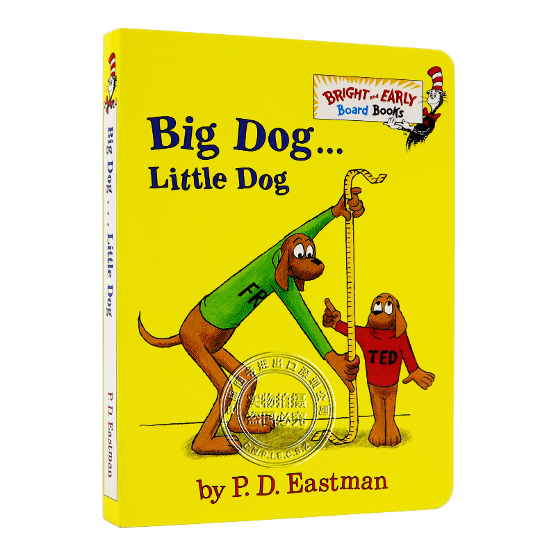 英文原版 The Little Red Box of Bright and Early Board Books 低幼儿童英语启蒙阅读礼盒装4册绘本纸板书 P.D.Eastman - 图1