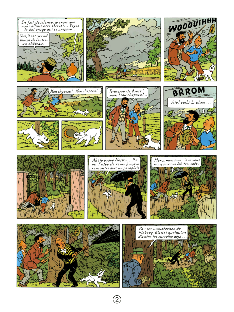 法文原版  丁丁历险记 向日葵教授绑架案 Tintin Tome 17 Tintin L Affaire Tournesol 法文书Herge Herge - 图2