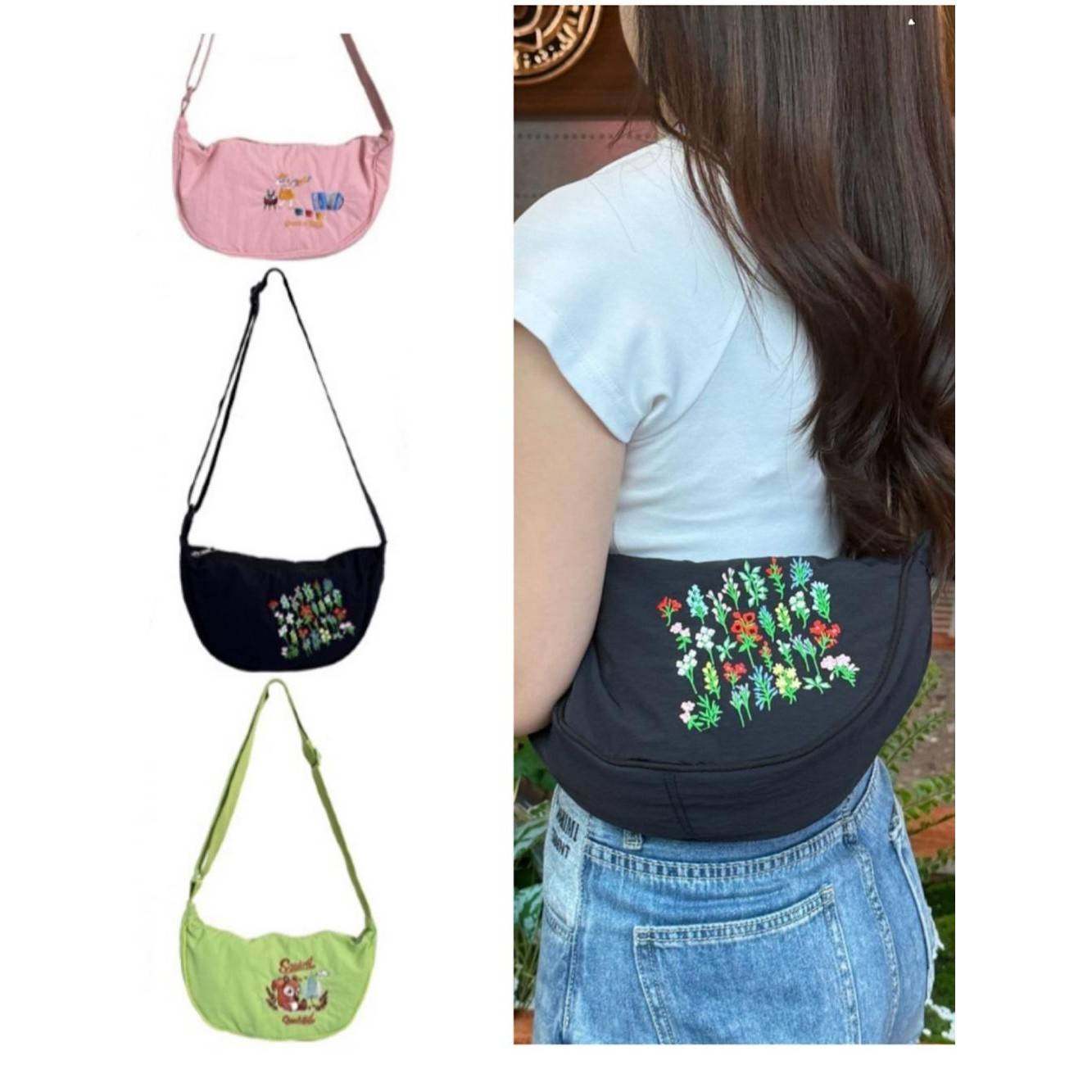 日本代购ballchain刺绣饺子包轻便小挎包腋下包2025秋单肩斜挎包,淘宝优惠券,粉丝福利购,淘宝优惠卷