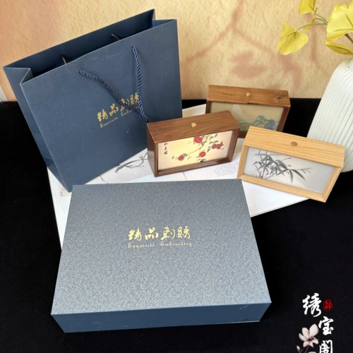 Двусторонняя вышивка, настольная китайская настольная лампа, «сделай сам», с вышивкой, китайский стиль, подарок на день рождения