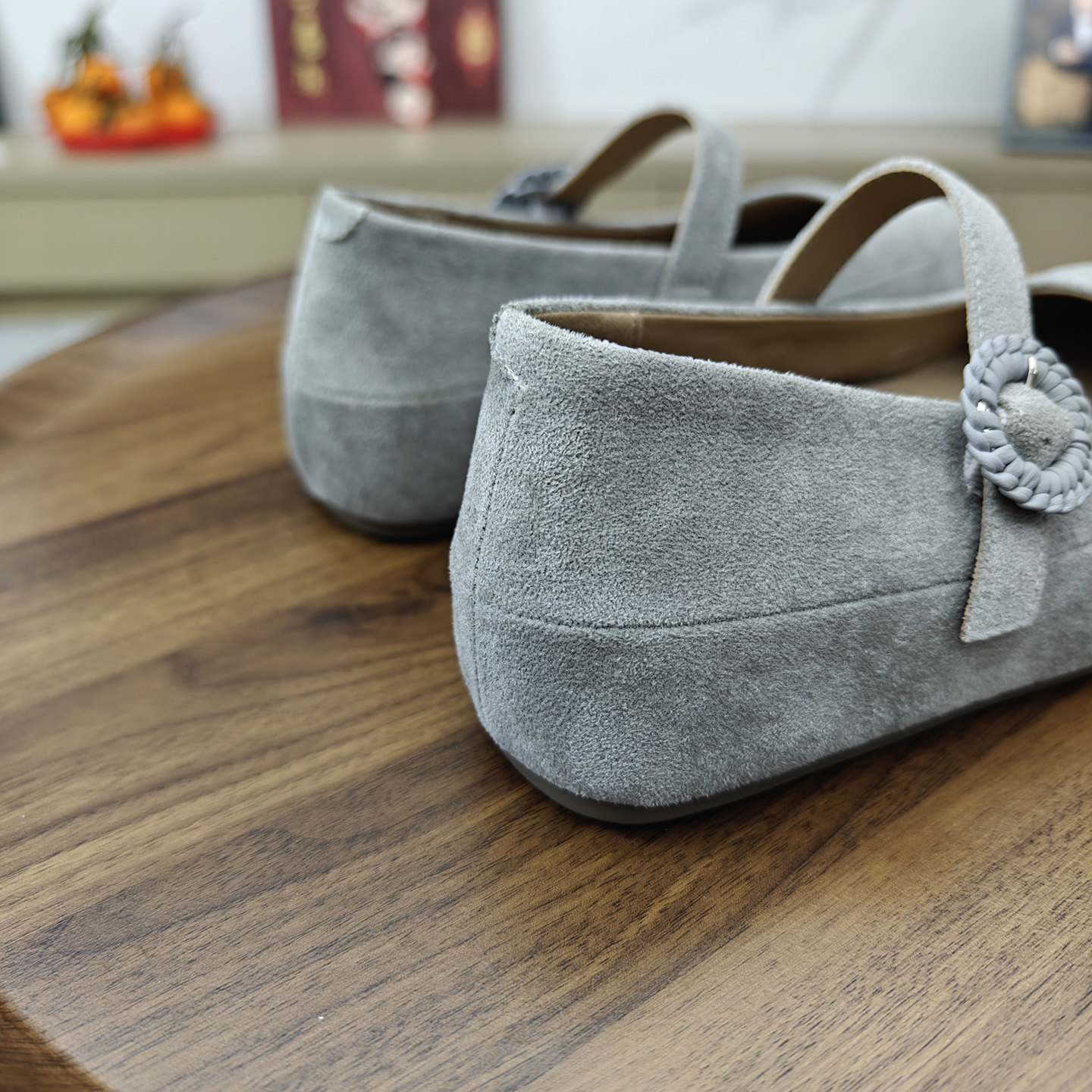 时尚羊京绒玛丽珍鞋女2026年新款复古一字扣带乐福鞋平底浅口单鞋,淘宝优惠券,粉丝福利购,淘宝优惠卷