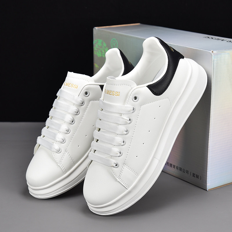 男鞋2026新款春季小白鞋男百搭潮流厚底增高轻便休闲运动低帮板鞋,淘宝优惠券,粉丝福利购,淘宝优惠卷