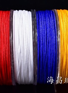 进口加密手工项链珠宝玉线绳