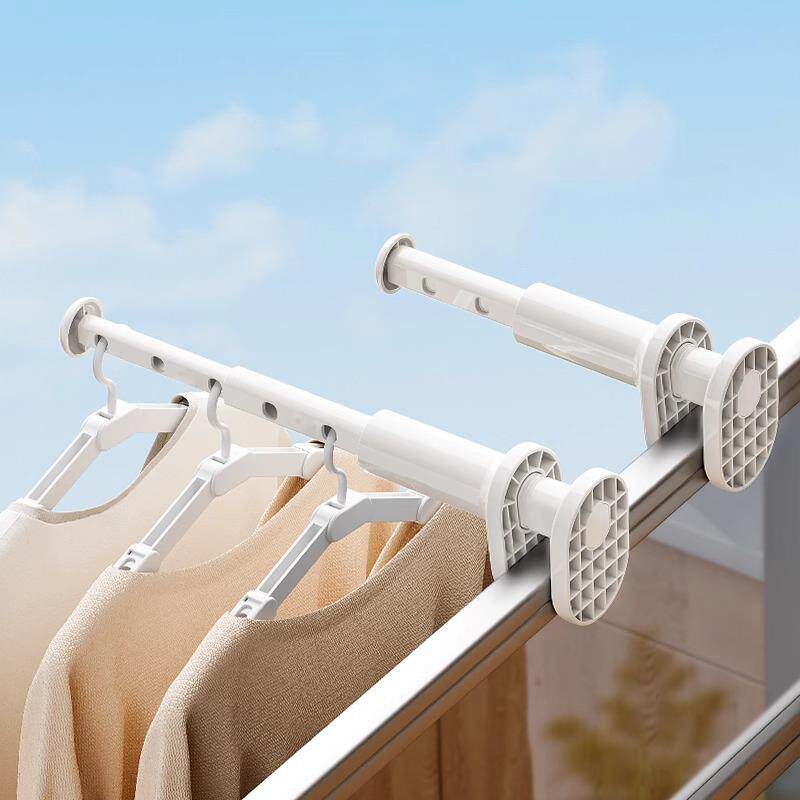 旅行晾衣架便携式旅游出差酒店室内折叠挂衣架免打孔伸缩晾晒神器