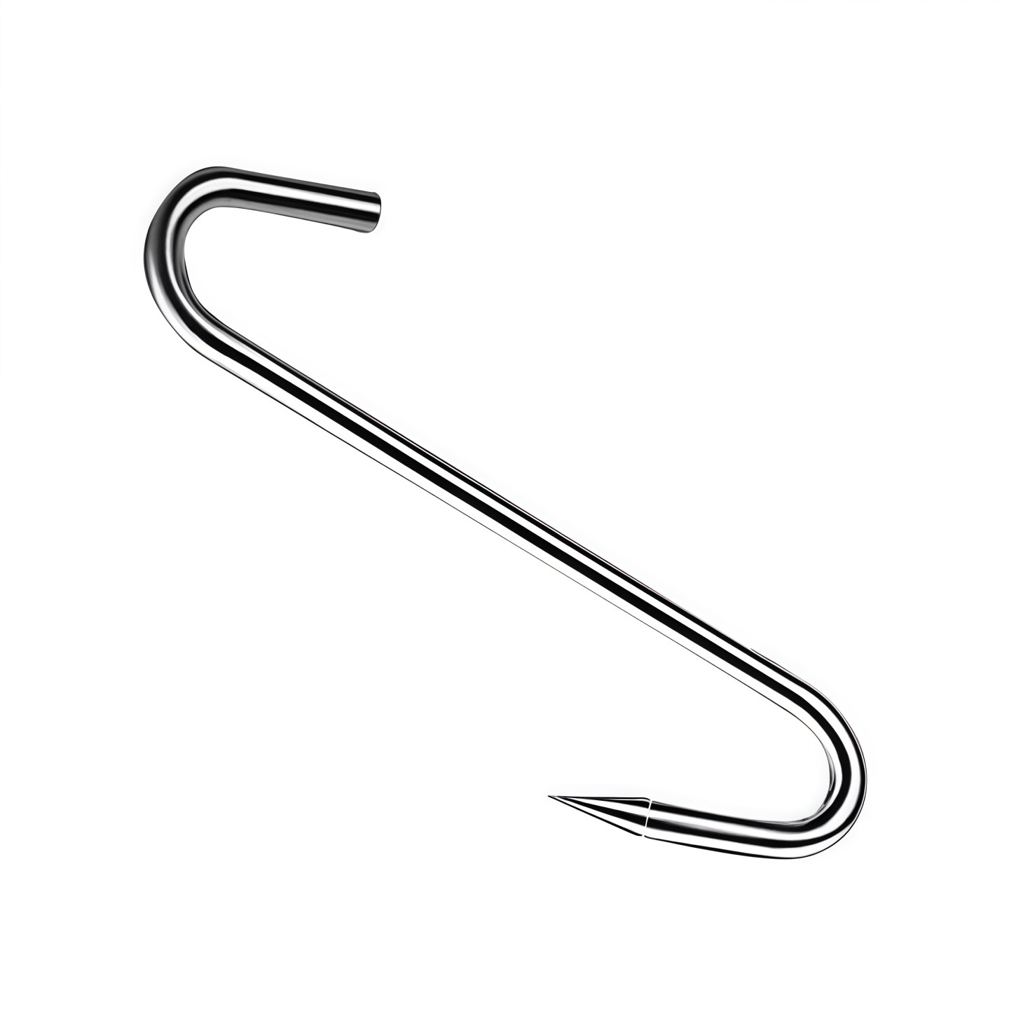 腊肉挂钩不锈钢S型晒腊鱼挂烤鸭香肠猪肉尖头勾子加粗S钩挂肉钩子,淘宝优惠券,粉丝福利购,淘宝优惠卷