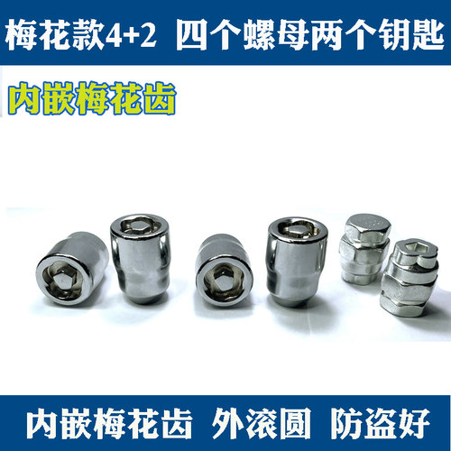 启辰 T70 T90 D50 T60 M50V R50 r50X R30 晨风 轮胎防盗螺丝螺母 - 图2