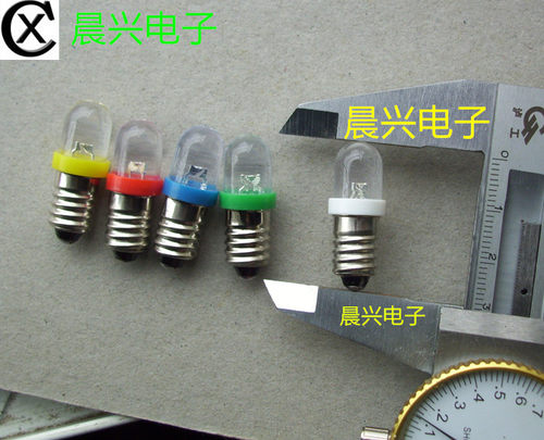 3V2V3.8VE10螺口灯泡老式手电筒小灯泡实验小灯泡LED百元包邮 - 图0