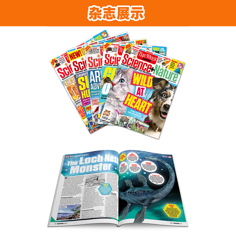 【单期/订购】The Week Junior Science + Nature 2023/24年订阅月刊8-15岁英国青少年自然科学科普英语英文国外期刊杂志 - 图2