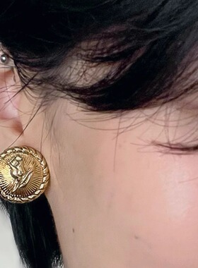 复古玫瑰vintage系列玫瑰耳夹