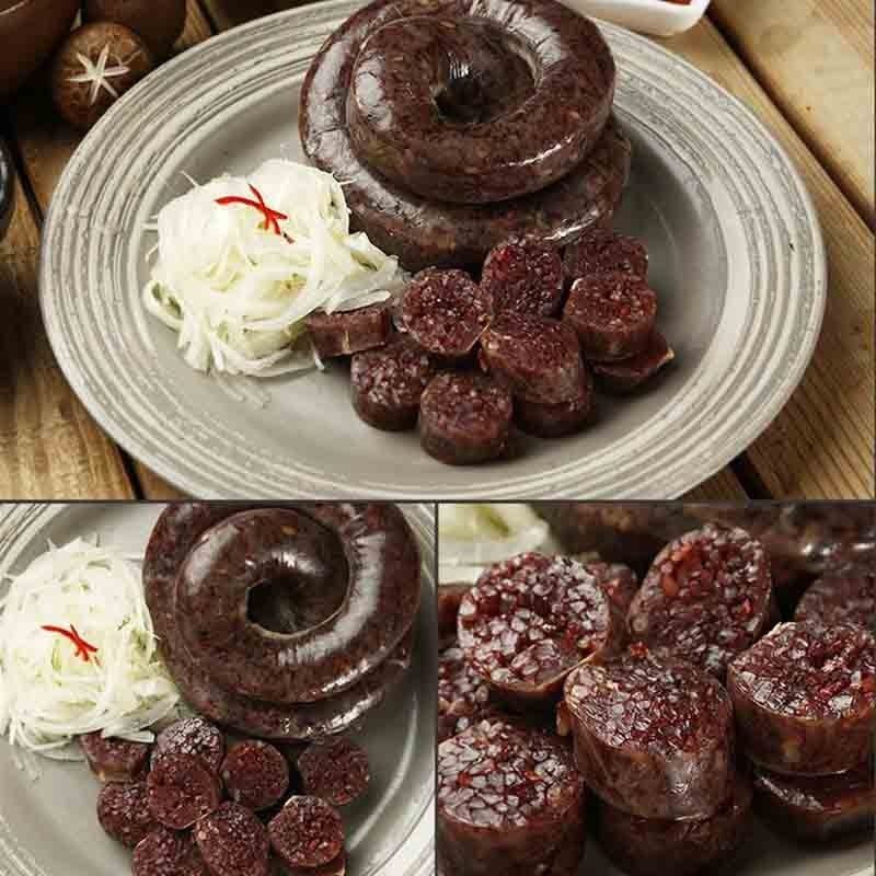 正宗韩式粉条米肠1kg韩国粉肠糯米猪肉血灌肠朝鲜延吉小吃美食品,淘宝优惠券,粉丝福利购,淘宝优惠卷