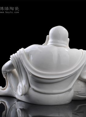 弥勒佛招财大师办公室德化白瓷