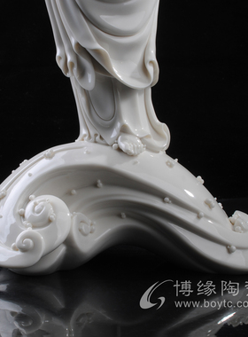 渡海观音陶瓷德化白瓷苏献忠苏珠庄大师禅意空间观音佛像装饰摆设