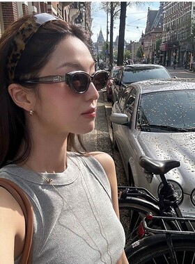 RUZHEN韩国France玳瑁发箍法式醋酸高端头饰女博主同款头箍发卡