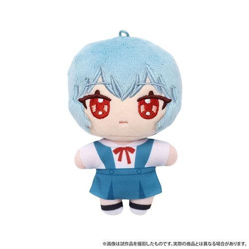 日本正版 movic 新世纪福音战士周边 毛绒玩偶挂件 棉花娃娃全款 - 图1
